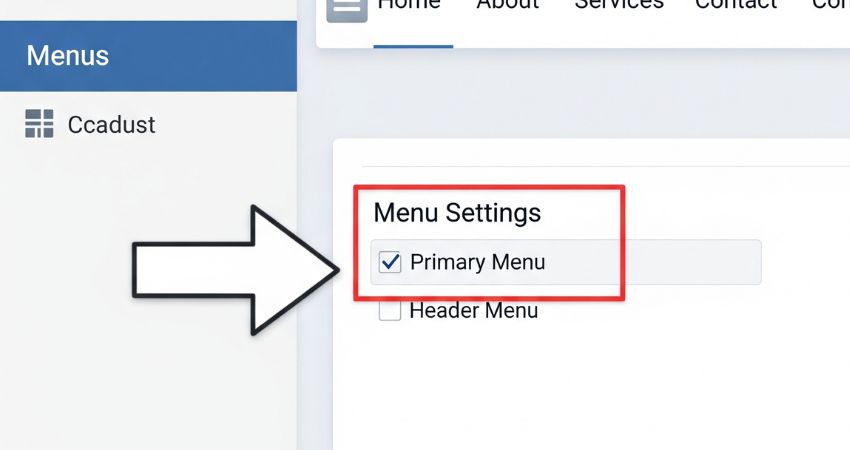 How to Get a Navigation Bar on the Header in WordPress