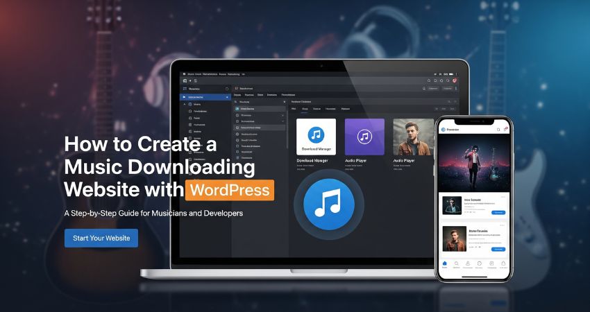 Music Downloading Website